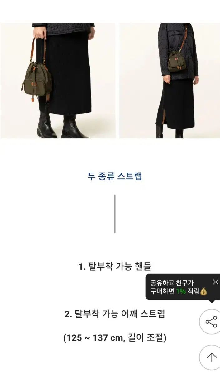 ブリックス バケットバッグ