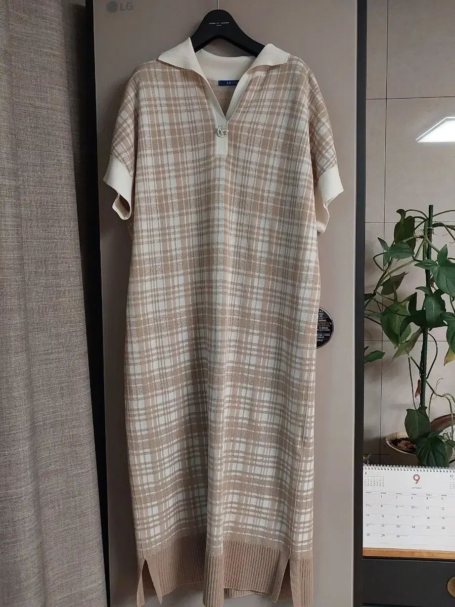 KEITH KEITH キース ニット ロング丈ワンピース