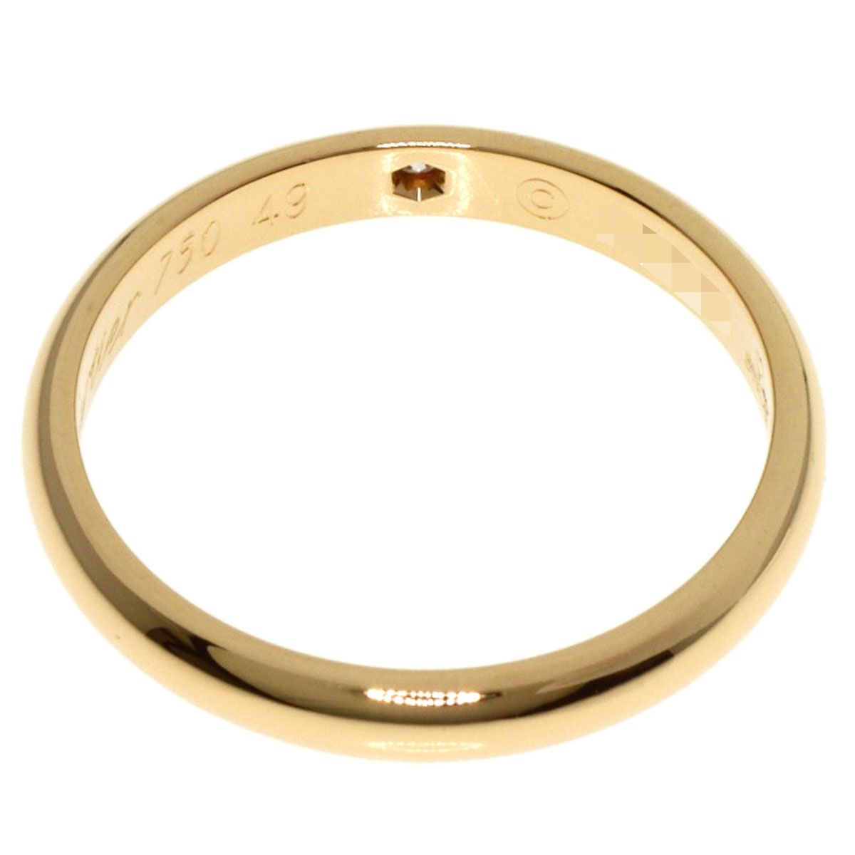 CARTIER カルティエ クラシック ウエディング 1P ダイヤモンド #49  