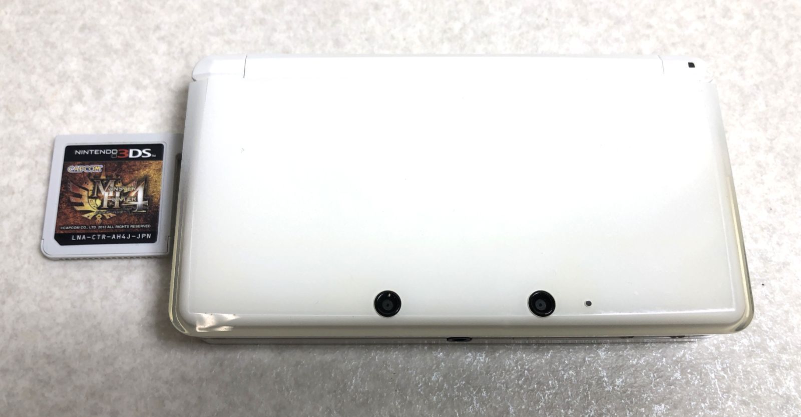 DH844】ジャンク ニンテンドー 3DS 本体 ホワイト