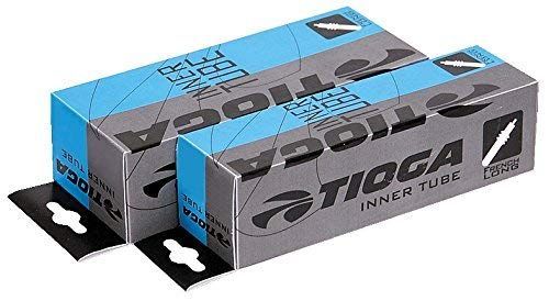 バルブ長48mm 2本セット TIOGA(タイオガ) インナーチューブ 700×18c～25c ETRTO(18/25-622) 仏式(フレンチバルブ) バルブ長48mm