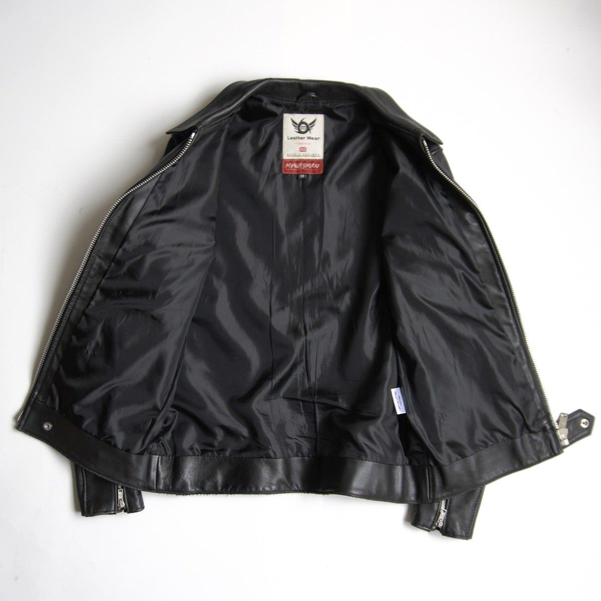 666 triple six マイウェイマン ステアハイド シングル ライダースジャケット 38 レザー トリプルシックス 25100872