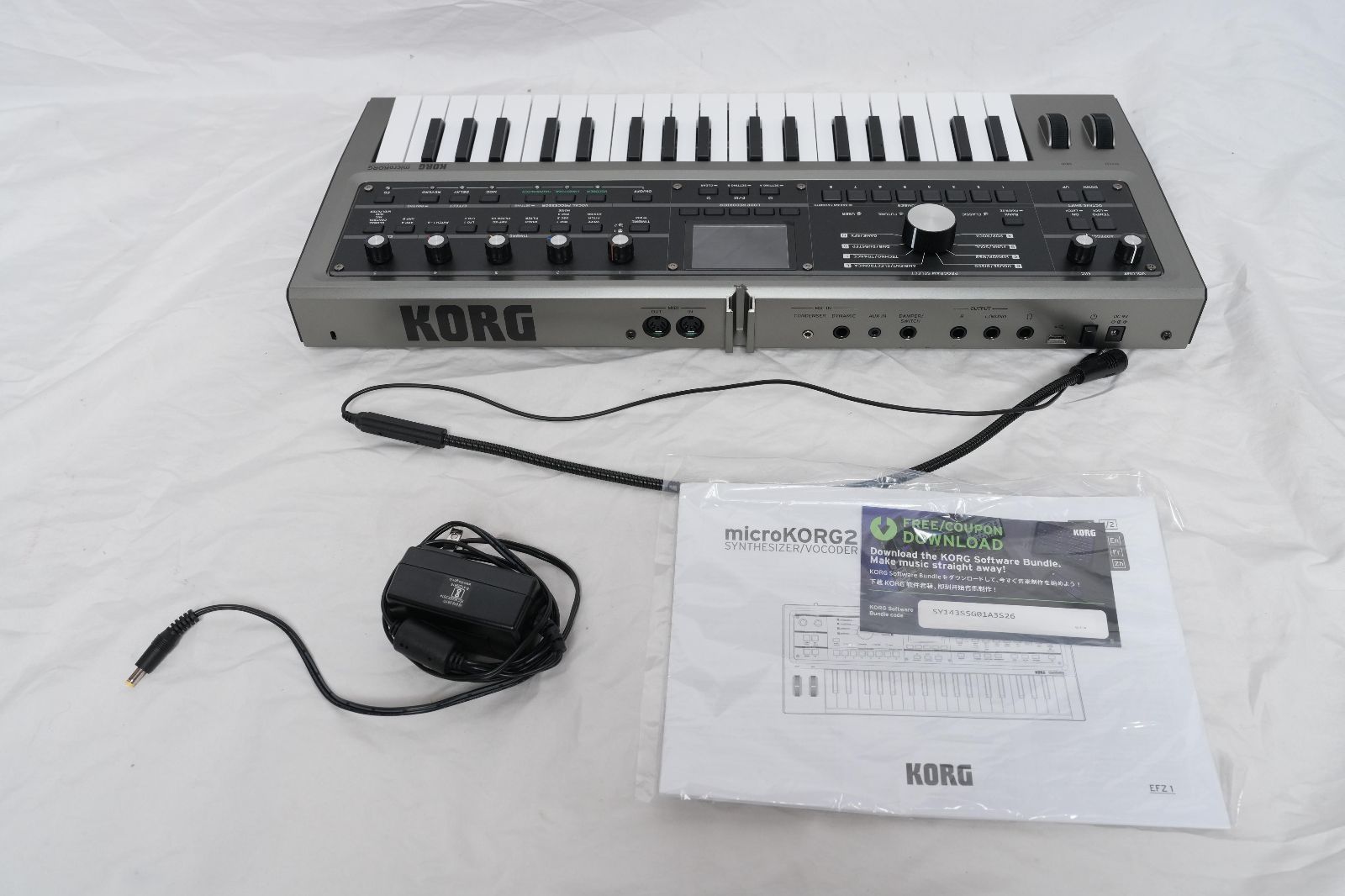 ☆KORG☆microKORG 2 マイクロコルグ シンセサイザー 美品
