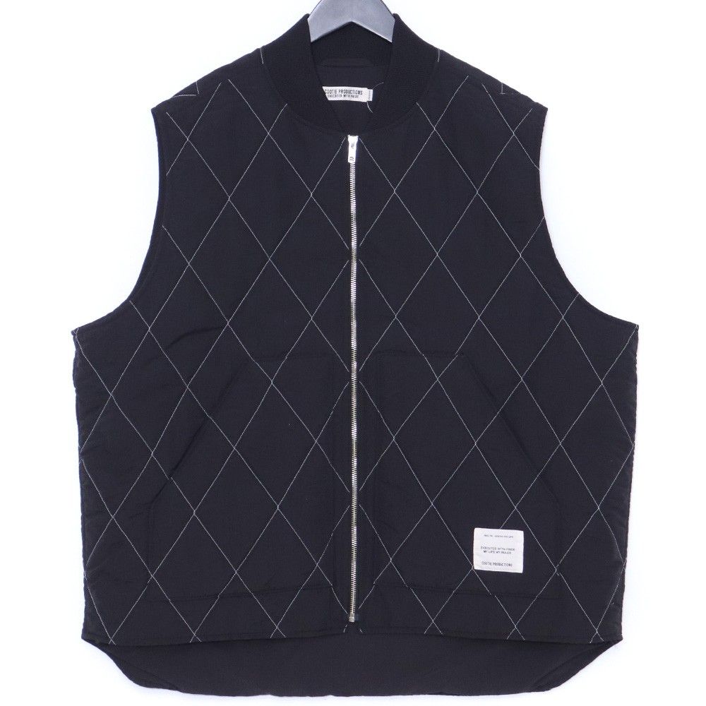 COOTIE Nylon Quilting Work Vest Mサイズ ブラック CTE-23A210