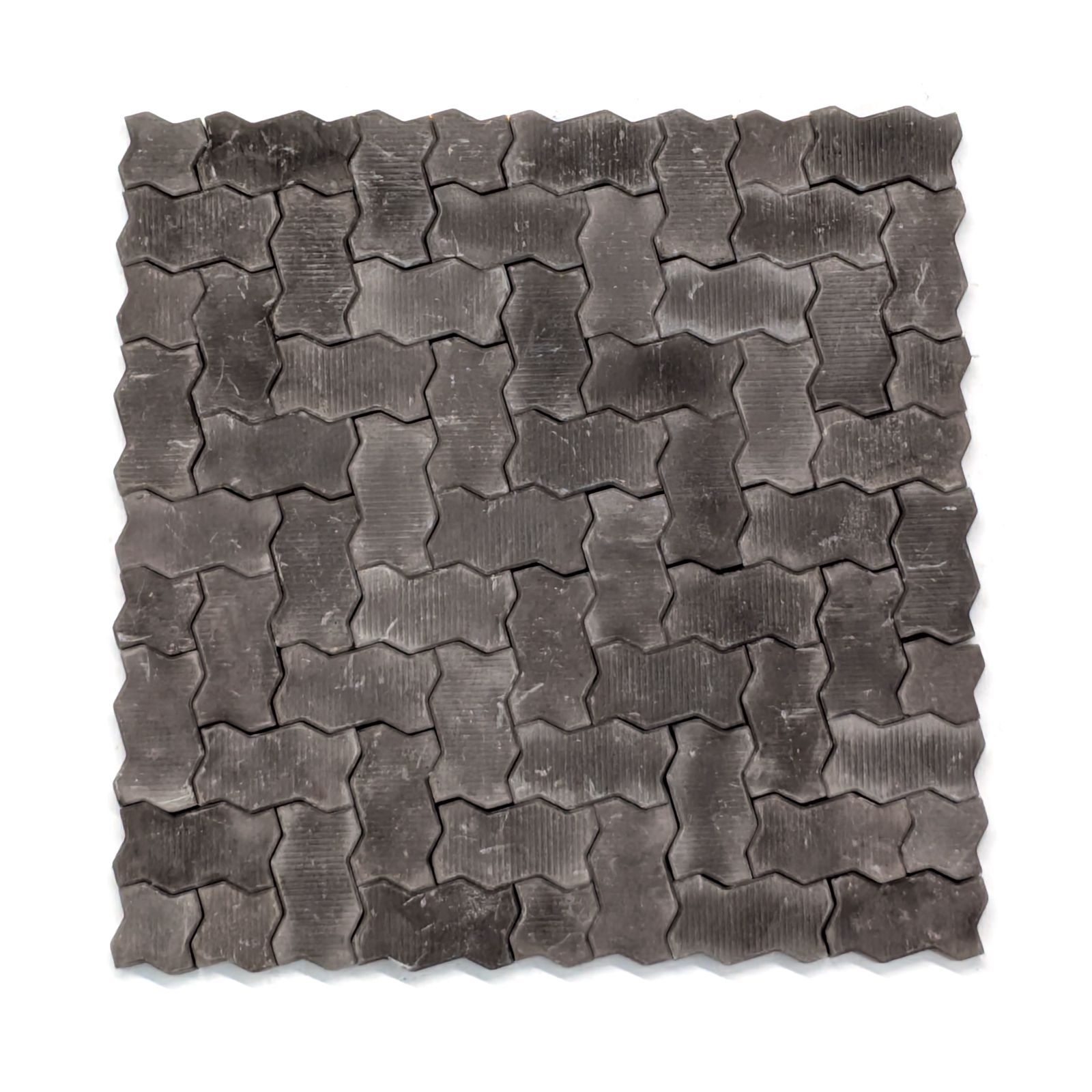 We Build Together製】ミニチュア舗装ブロック ダークグレー 1000個+  