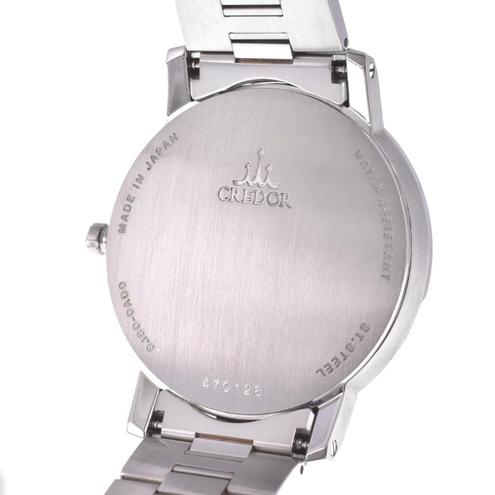 セイコー SEIKO GCAT993/8J80-0AD0 クレドール ノード クォーツ メンズ美品箱・保証書付き P#124277 - メルカリ