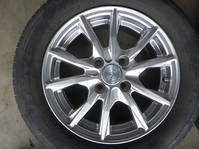 アルミホイール＆ラジアルタイヤ