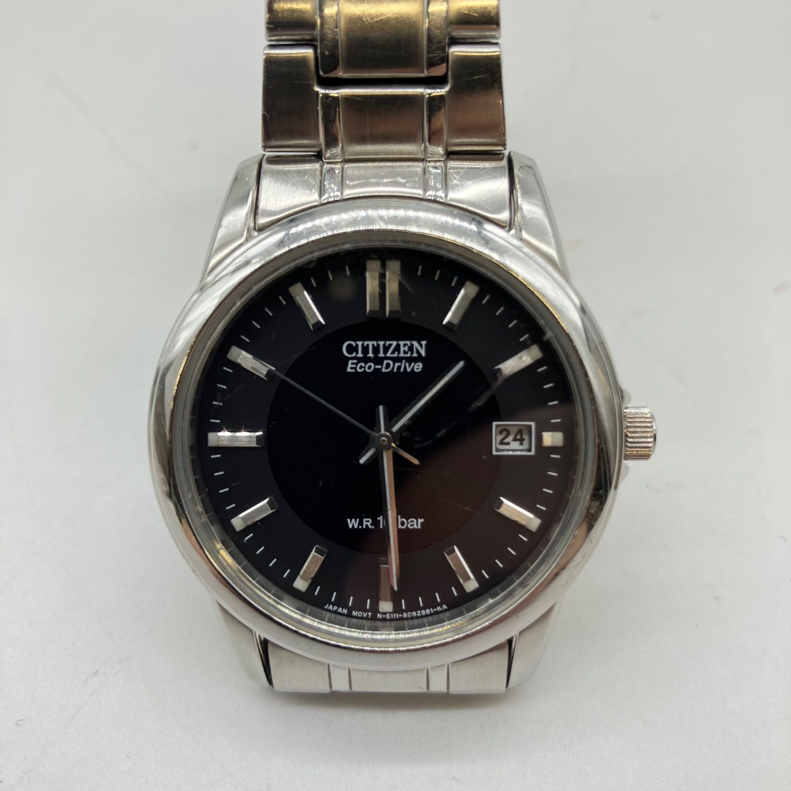 TA403【稼働品】CITIZEN 腕時計 Eco-Drive W.R. 10 bar - メルカリ