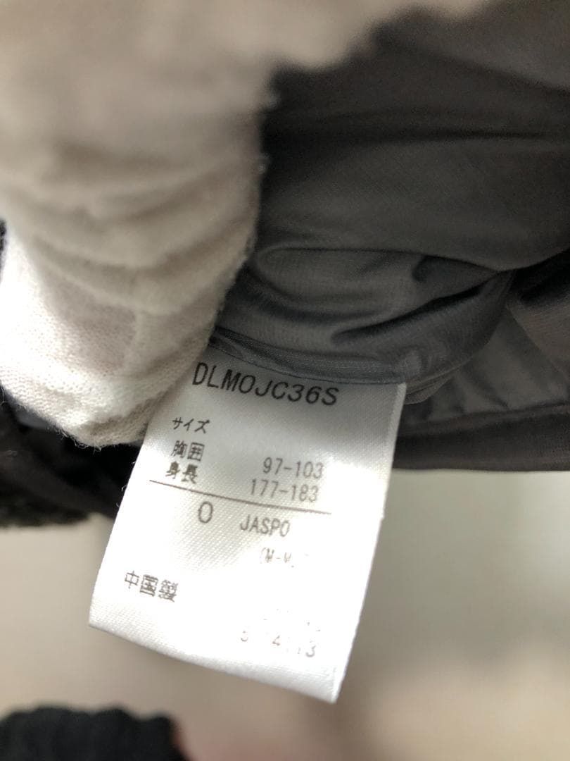 030170 DESCENTE ddd ボア フリース ジップ ベスト グレー デサント DLMOJC36S