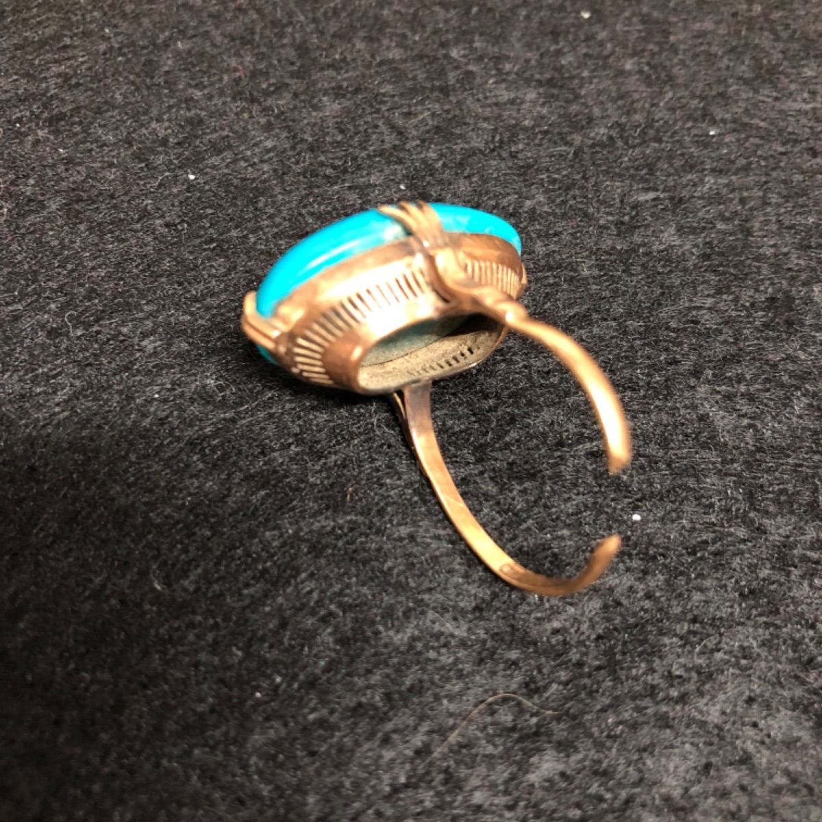 ☆K18 石付きリング K18刻印あり 重さ4.0g ☆ - メルカリ