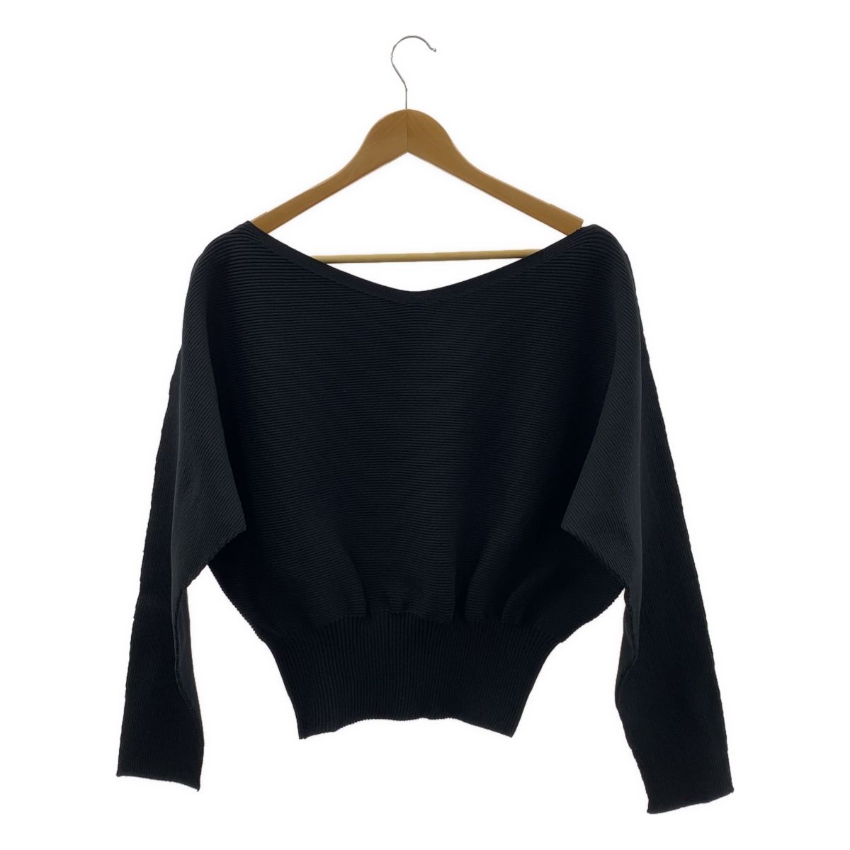 IIROT イロット Eco-Cropped Knit クロップド ニット ブラック レディース WWW_USTAUSTRALIA_COM_AU