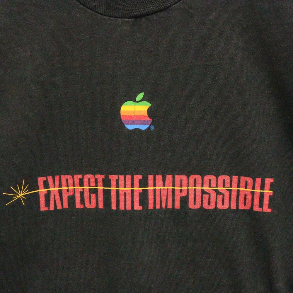 VINTAGE (ヴィンテージ) 90s APPLE Mission Impossible TEE アップル 