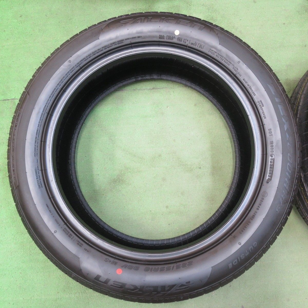 新車外し！24年☆225/55R18 ファルケン ZIEX ZE001A A/S タイヤ 18