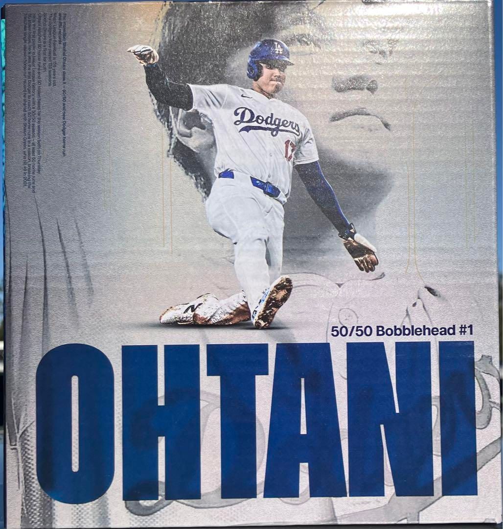 大谷翔平 Bobblehead 50/50クラブ記念品 MLB メジャーリーグ FOCO ドジャース 大谷翔平 50/50クラブ 4.5
