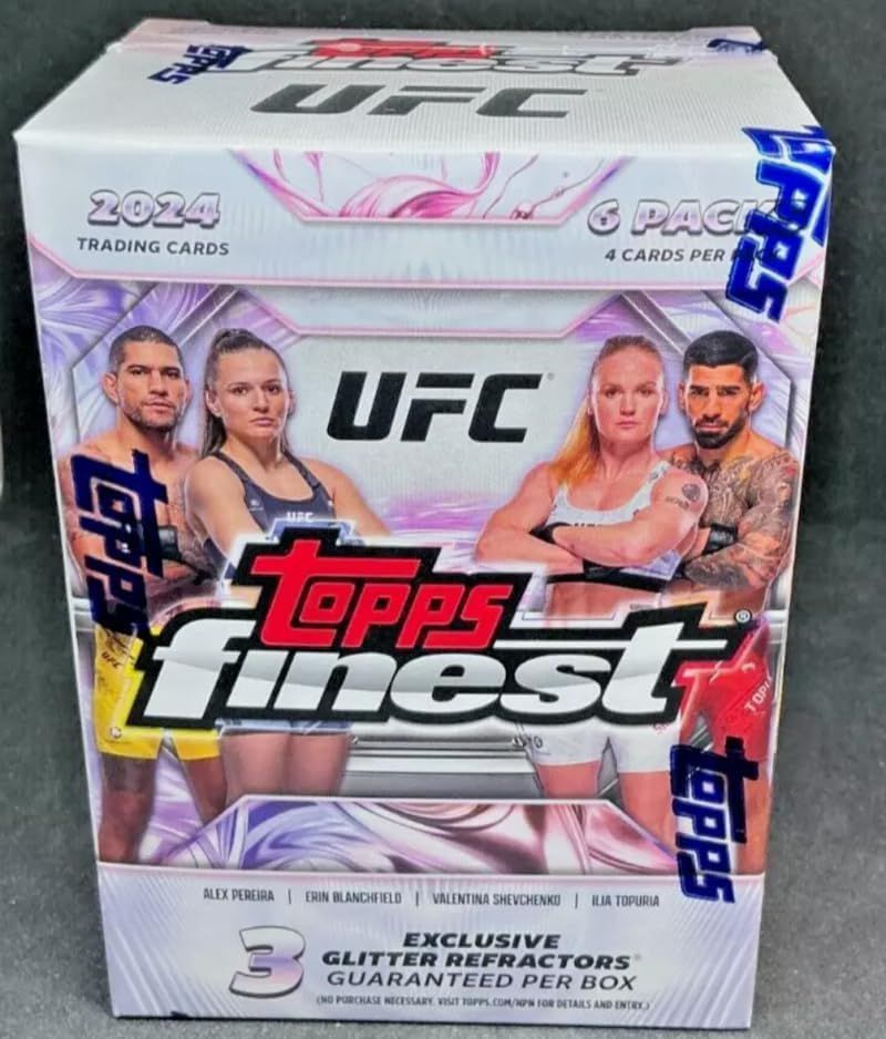販売 2024 Topps Finest UFC 6-Pack Blaster Box - トップス ファイ