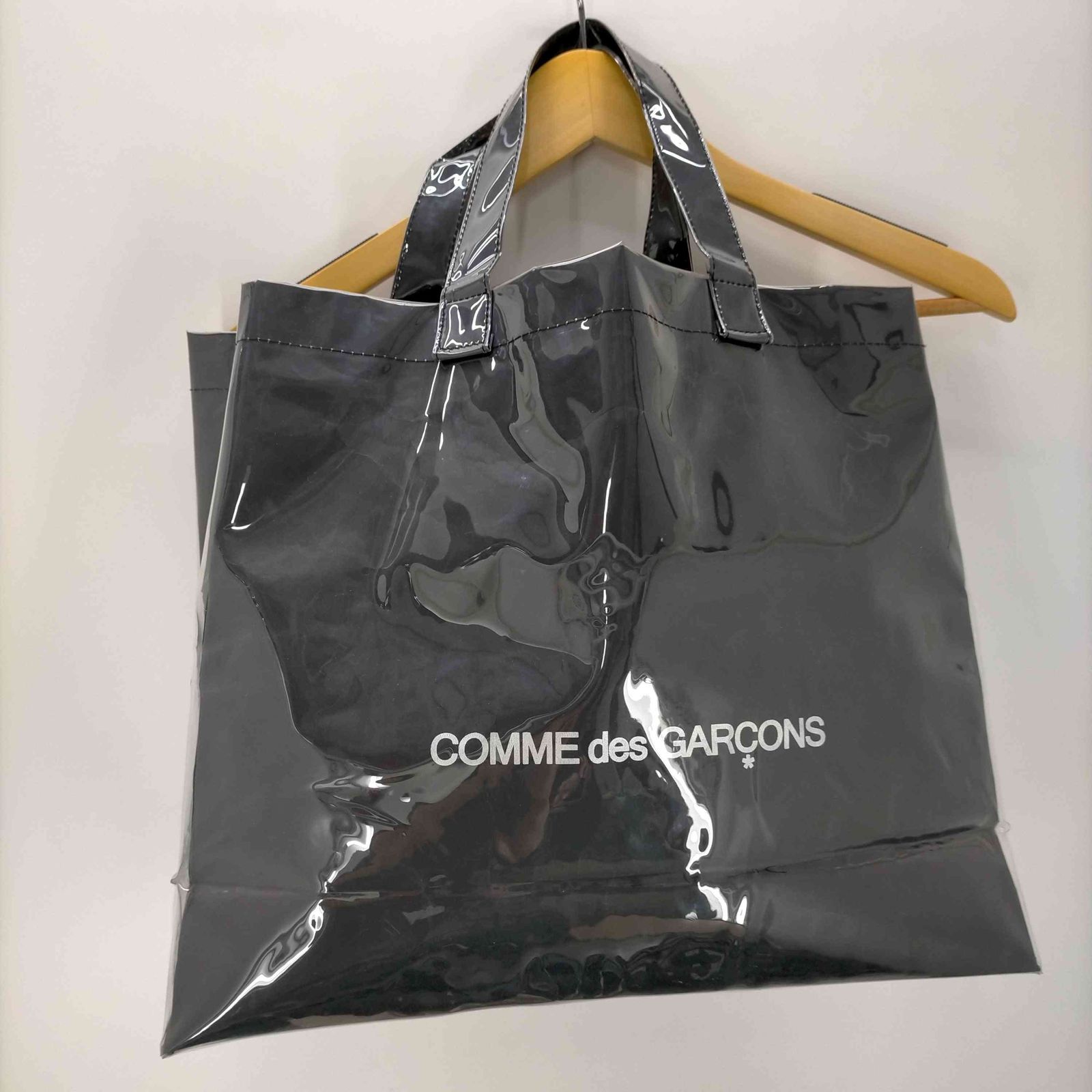 コムデギャルソン PVCトートバッグBLACK MARKET BLACK MARKET COMME des GARCONS ブラック マーケット