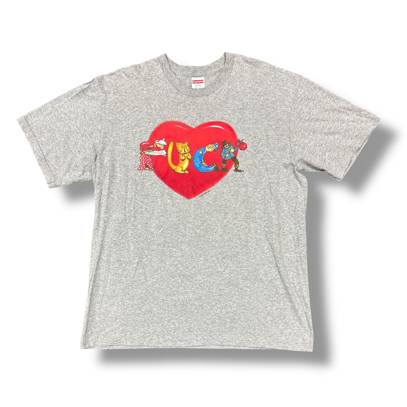 Supreme 17AW Heart Fuck Tee ハートファックTシャツ カットソー 