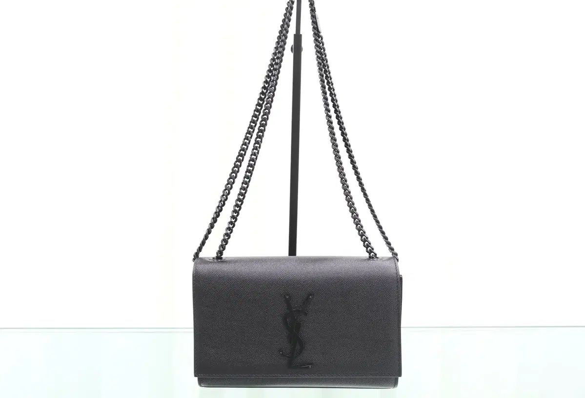 Saint Laurent サンローラン ケイト スモール チェーン クロス ショルダーバッグ 469390 百貨店