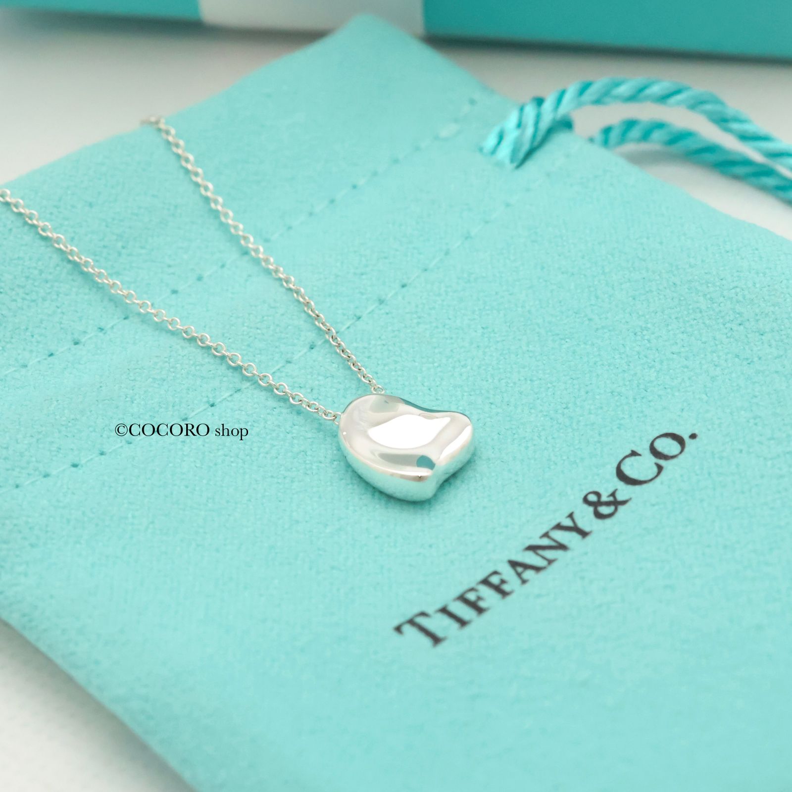Tiffany ティファニー ネックレス フルハート ラージ エルサペレッティ 保存箱付き♡ティファニー ネックレス エルサペレッティ フル