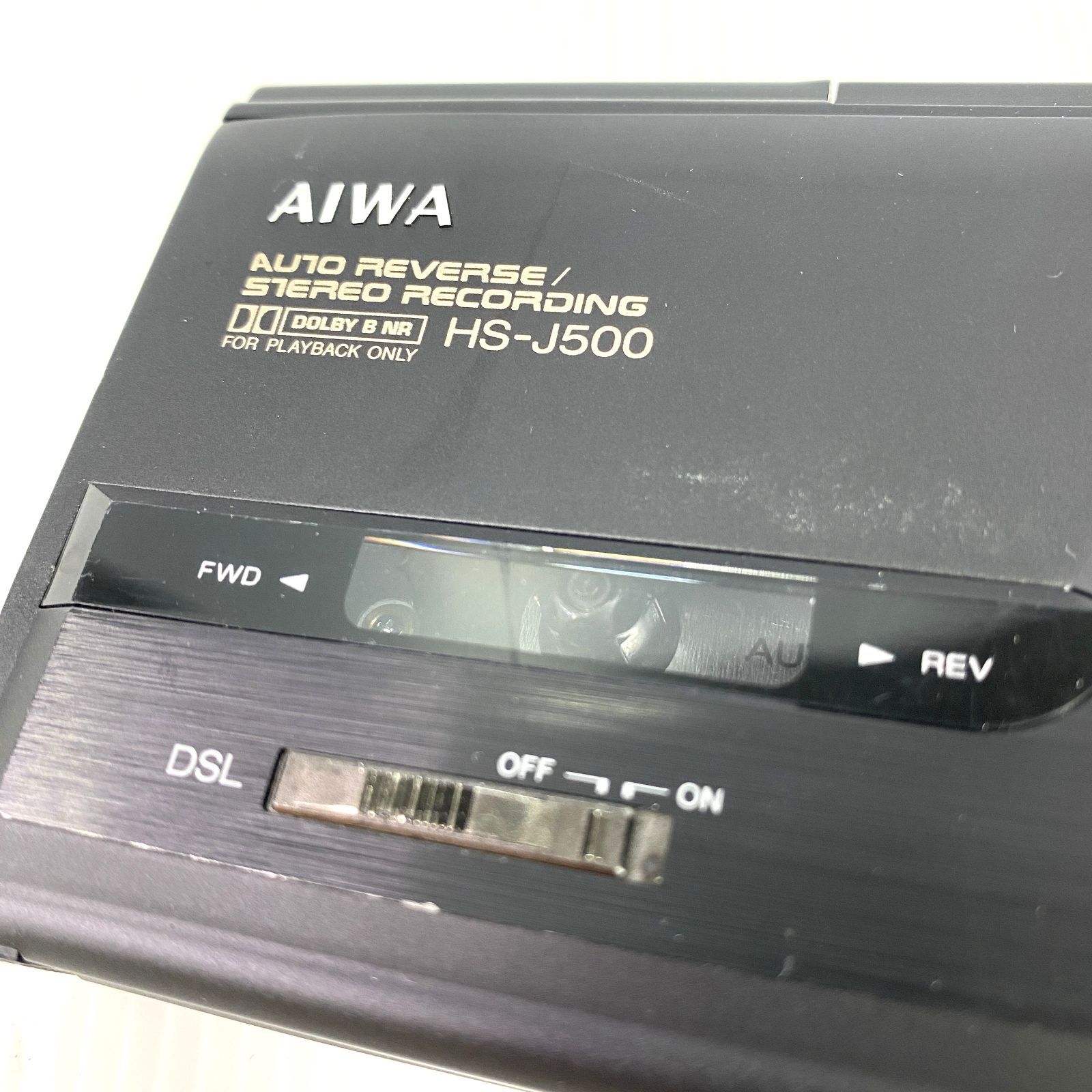 AIWA HS-UV9 アイワ ラジオカセットプレーヤー 動作品 当時物