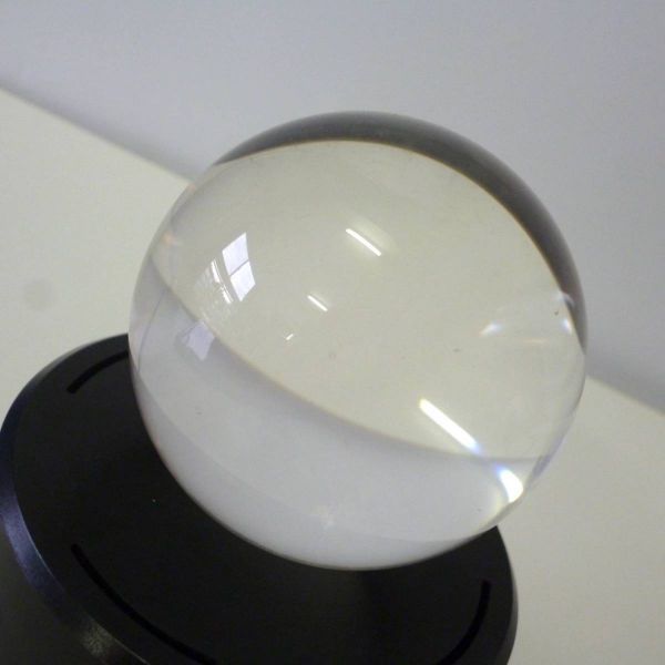 水晶、本物塊、お着物、骨董 天然水晶玉 天然石 丸玉 クォーツ 本物 無色透明 約60mm 359g