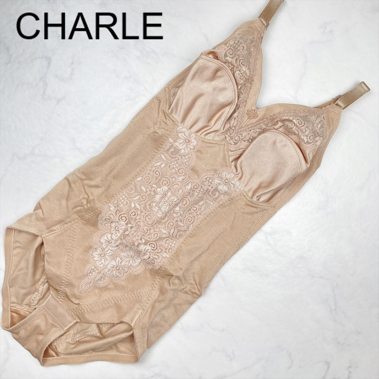 シャルレ ボディースーツ シャルレ ボディスーツ E95LL ピンク 程よく