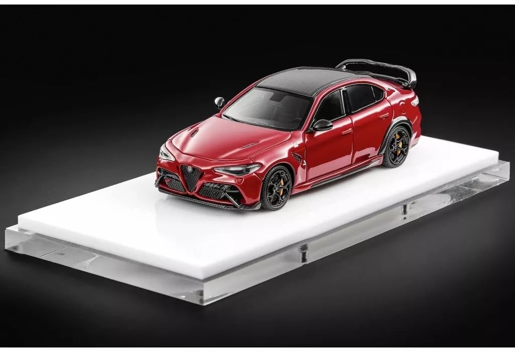 新品】ミニカー 1/64 Alfa Romeo Giulia GTAm (GTAレッド) [MH64009RGR