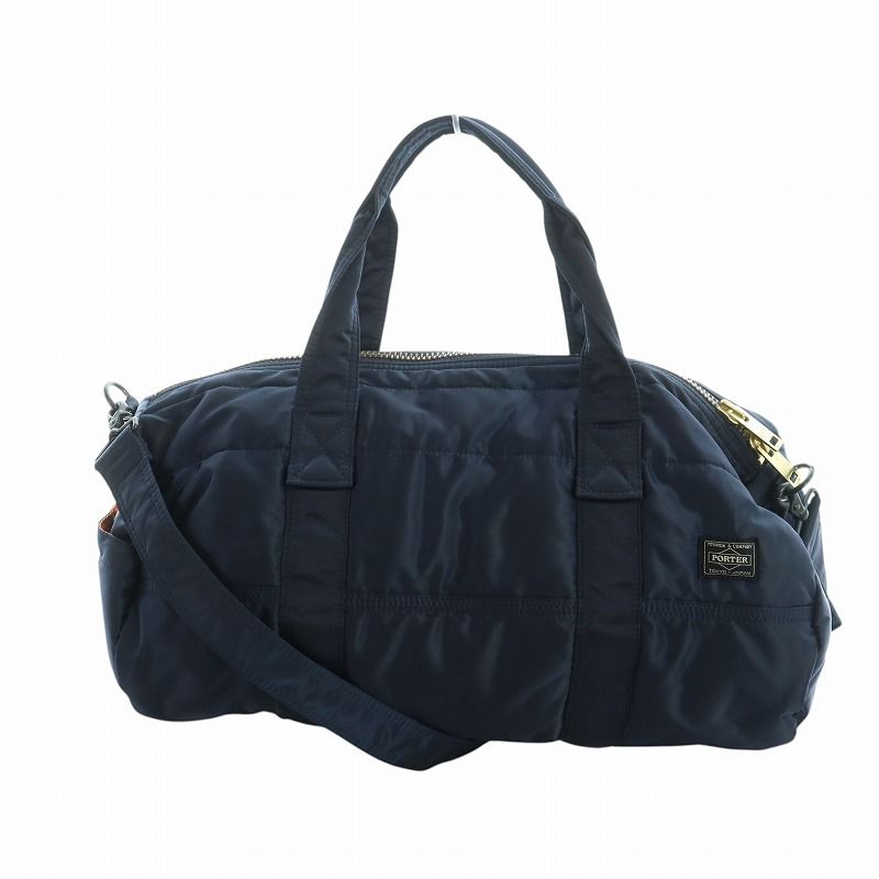 PORTER ポーター タンカー 2way 吉田カバン ネイビー ボストンバッグ PORTER ポーター タンカー 2way 吉田カバン ネイビー ボストンバッグ