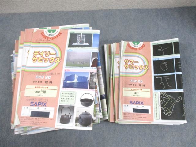 SAPIX 小5 理科 デイリー/サマーサピックス 2023年度版 通年