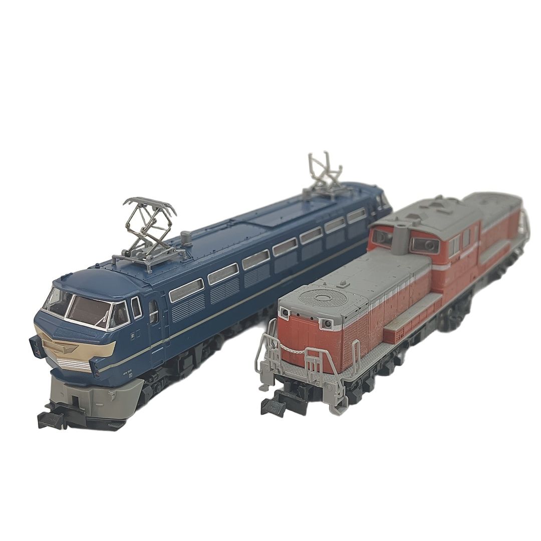 TOMIX レールセットB DD51ディーゼル機関車 貨物列車(ジャンク品扱い) TOMIX レールセットB DD51ディーゼル機関車 貨物列車(ジャンク品扱い