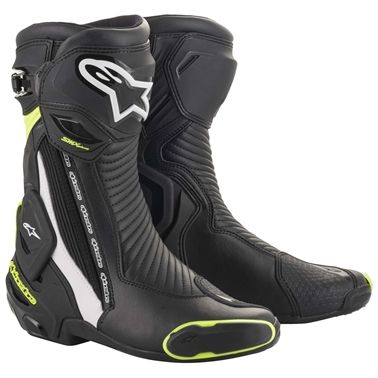 【新品・2営業日で発送】ALPINESTAR アルパインスターズ 【必ず購入前に仕様をご確認下さい】SMX PLUS V2 BOOT 125BK WH YLF 44 28.5