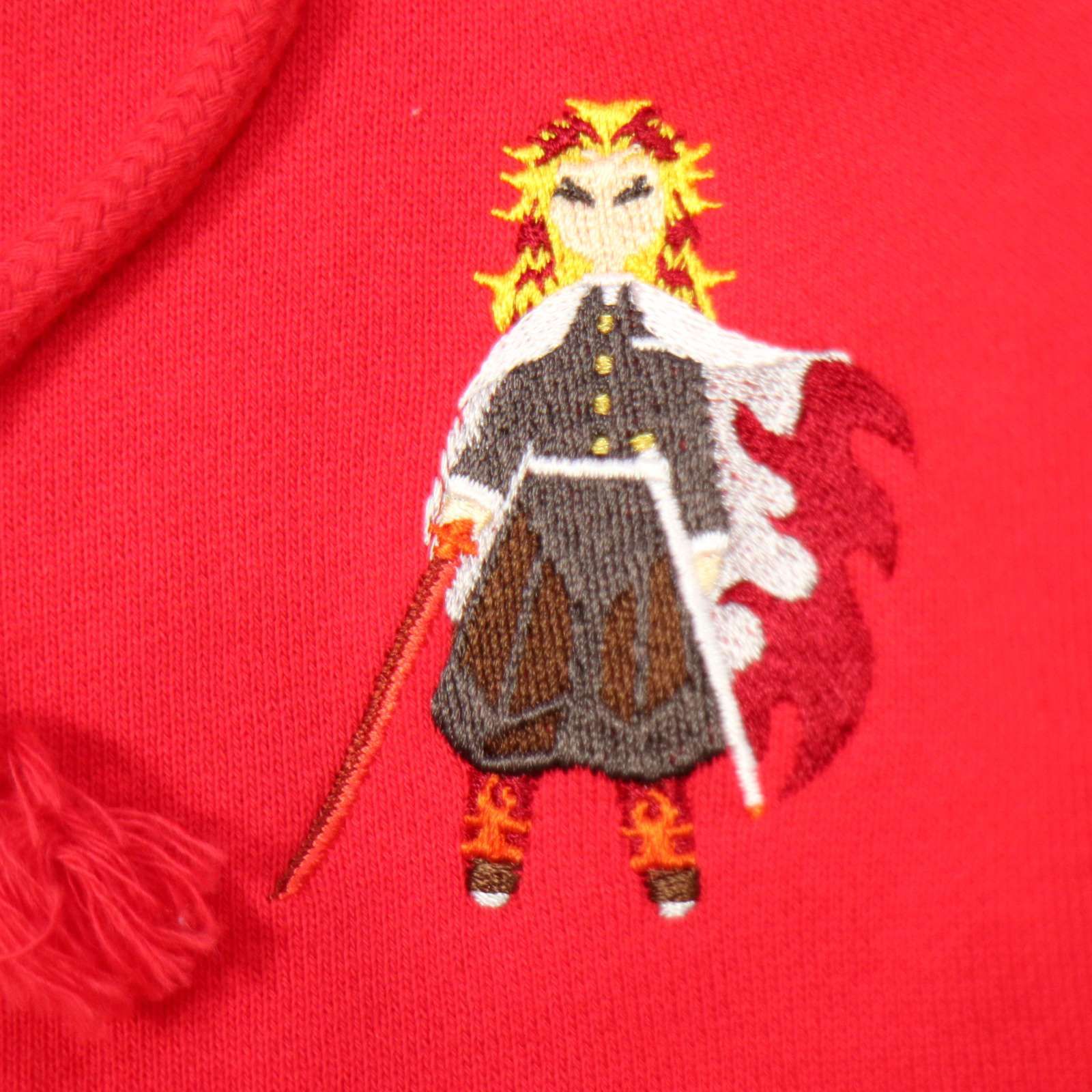BANDAI プレミアムバンダイ 鬼滅の刃 刺繍パーカー弐☆ 煉獄杏寿郎