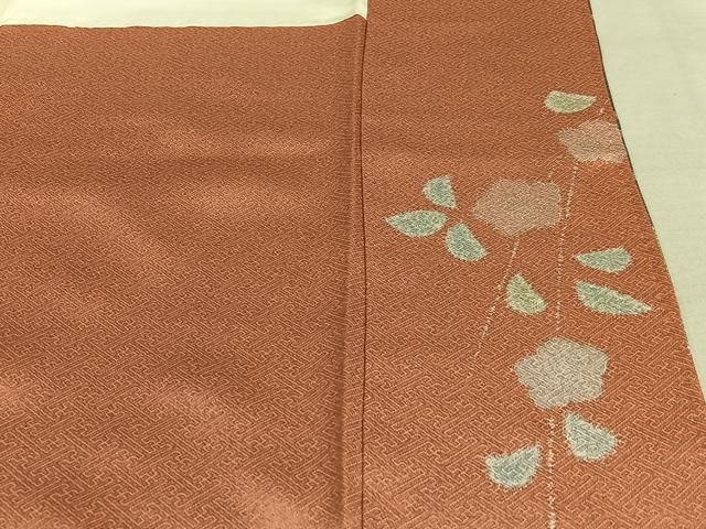 平和屋着物○訪問着 作家物 桃山 駒刺繍 花鳥文 暈し染め 金彩 正絹