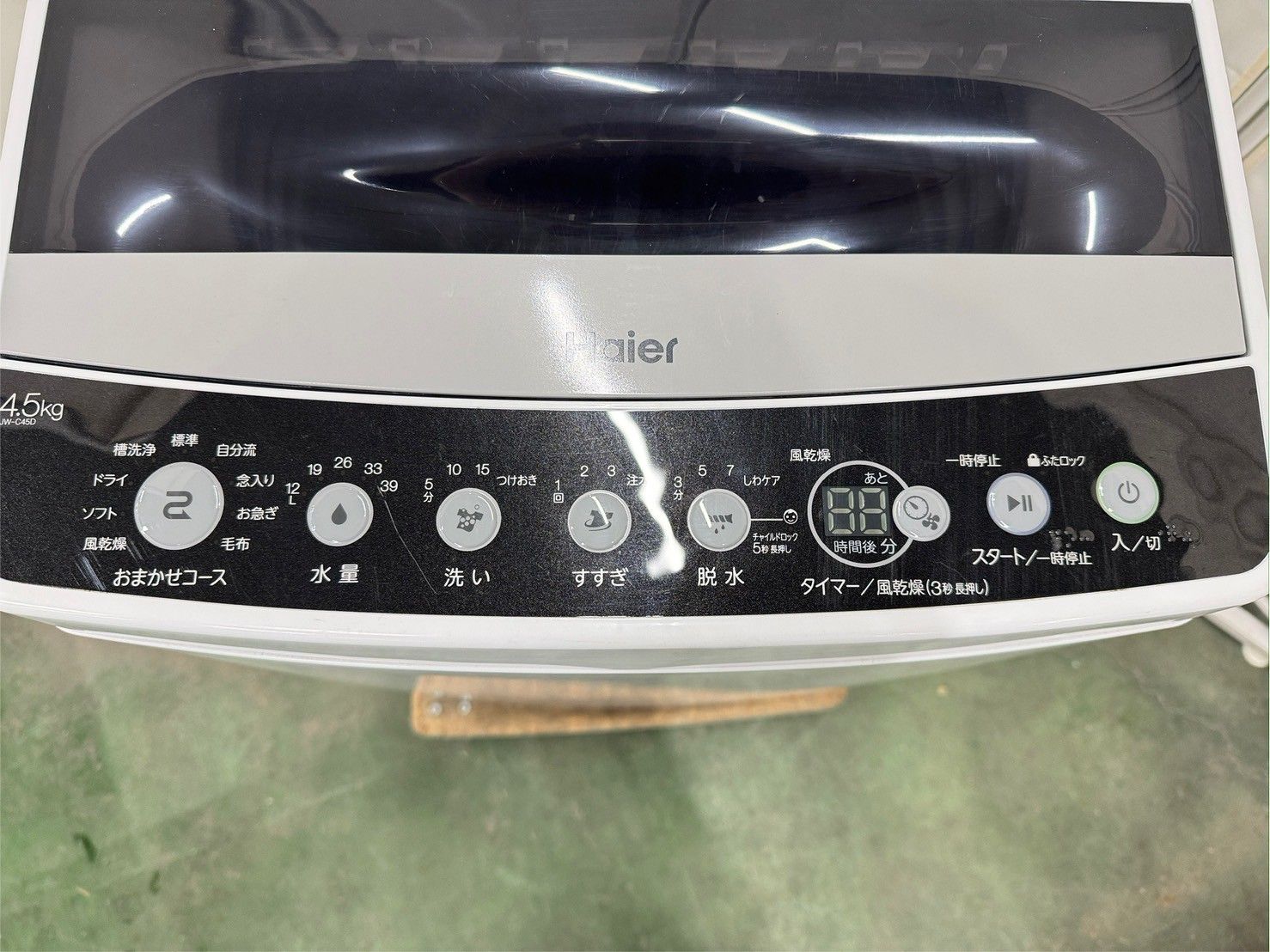 大阪送料無料☆3か月保障付き☆洗濯機☆ハイアール☆4.5kg☆2022年☆JW 