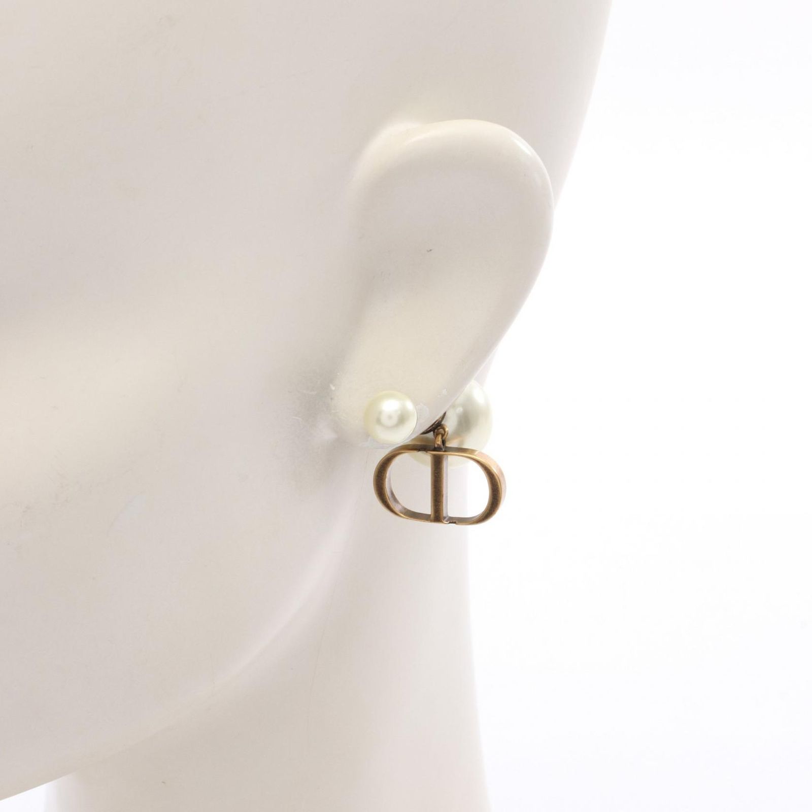CDロゴ パールピアス 片耳用 Dior CDロゴ パール ピアス 片耳 【公式通販】