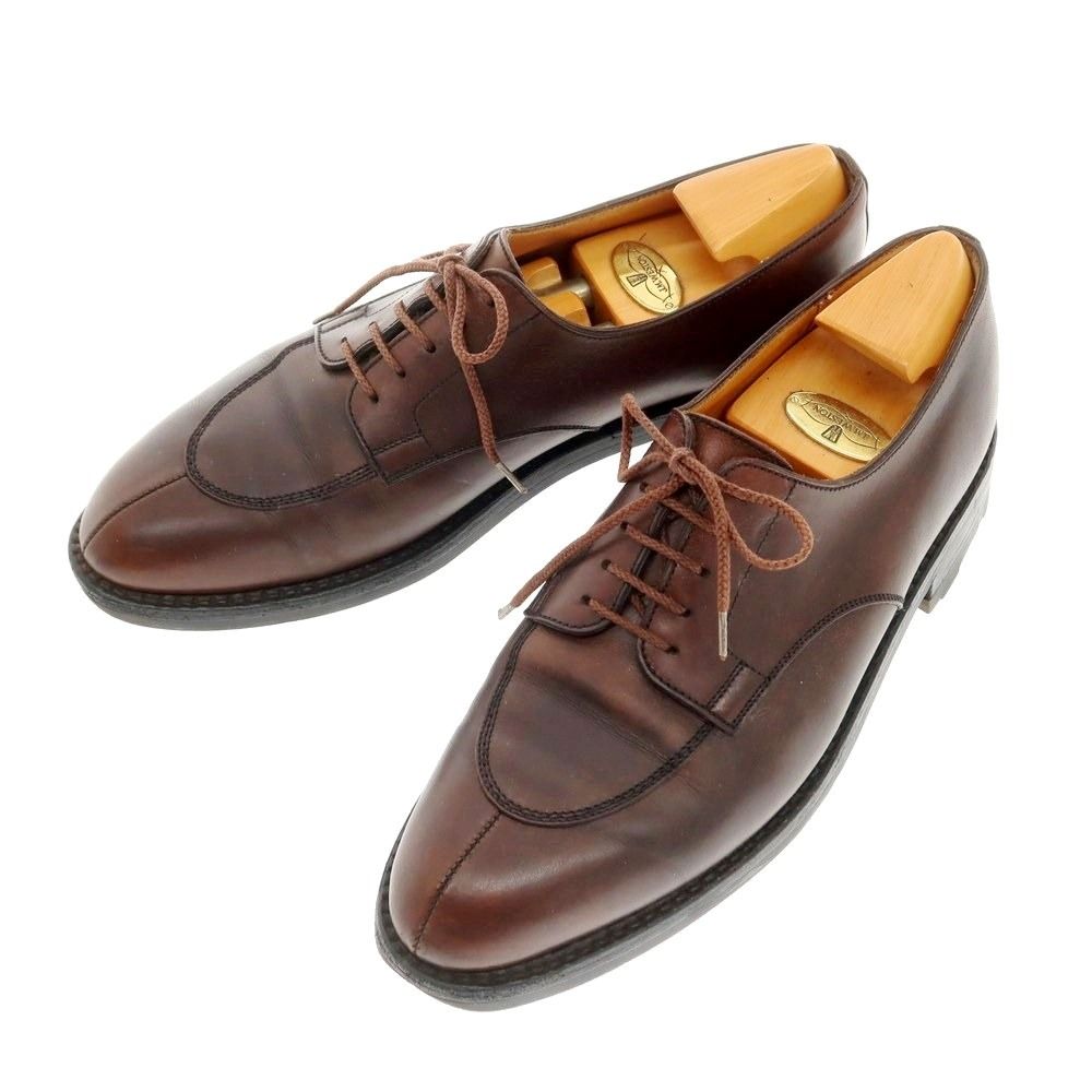 ジェイエムウエストン J.M WESTON スプリットトゥ ドレスシューズ ブラウン サイズ7B メンズ