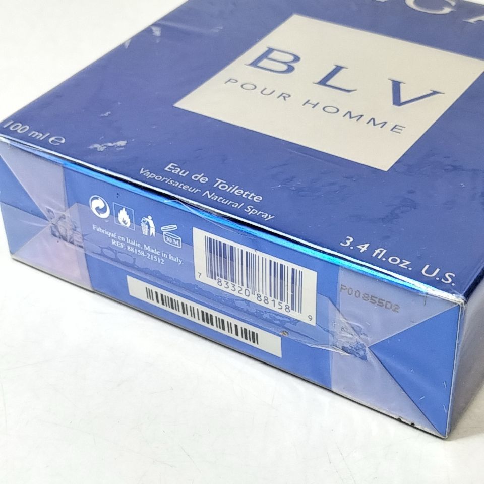 C 25 【 BVLGARI 】 未開封 100ml BLV POUR HOMME ブルガリ