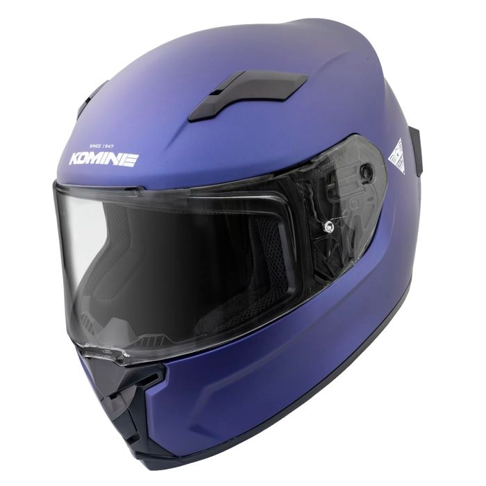 5営業日で発送 コミネ Komine HK-170 FULLF HELMET Matt-MTL-Blue XL 01-170