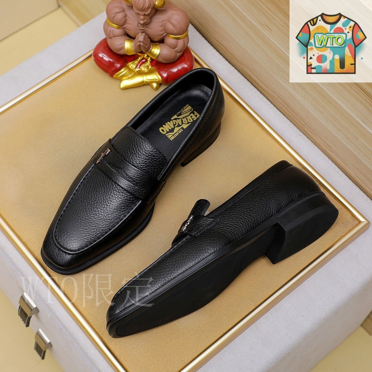 フェラガモ ビジネスシューズ Ferragamo フェラガモ メンズ ビジネス シューズ02-ES90 - メルカリ