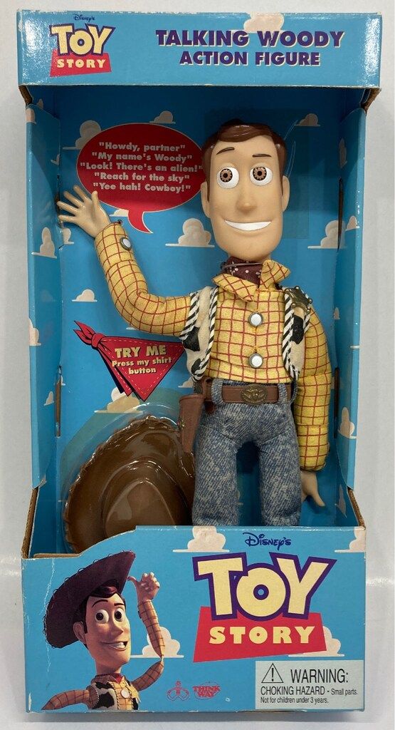 THINKWAY TOYS ACTION FIGURE TALKING WOODY