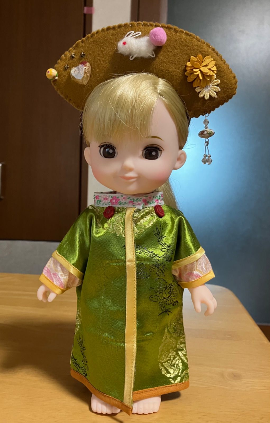 ペコちゃん様　　ご確認用 ☆ひいちゃん様ご確認用☆ ペコちゃんの頭飾り，ソランちゃん