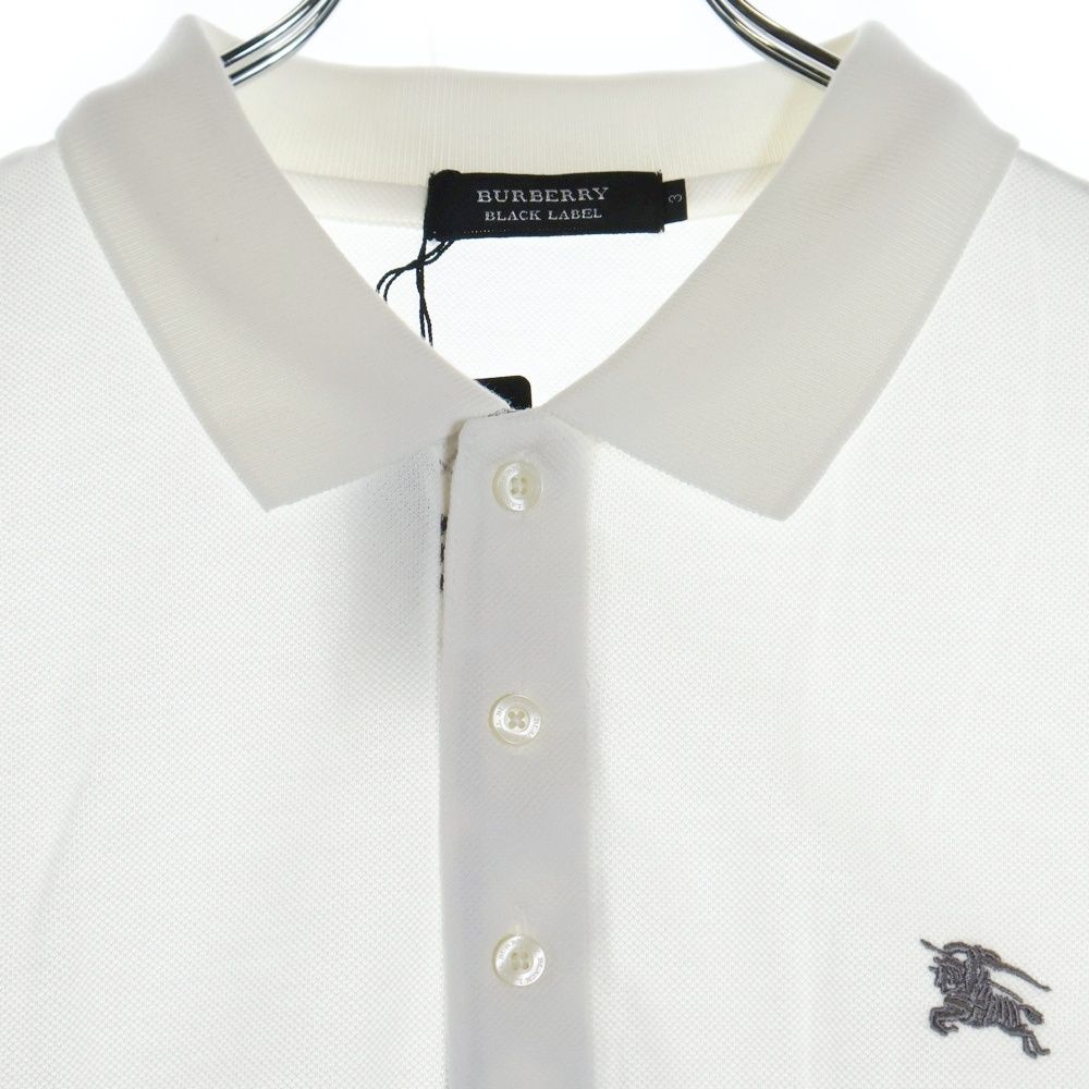 BURBERRY BLACK LABEL 半袖シャツ フラワープリント バーバリー ブラックレーベル 花柄 シャツ