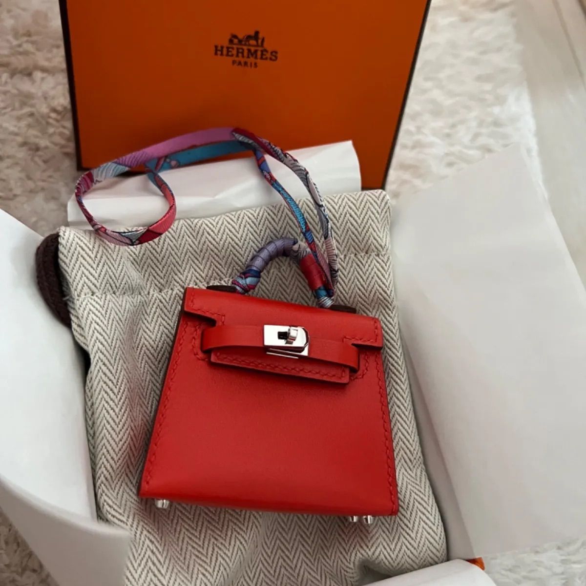 Hermesエルメス ツイリーリング Mini Charm Kelly ケリー Hermesエルメス ツイリーリング Mini Charm Kelly ケリー