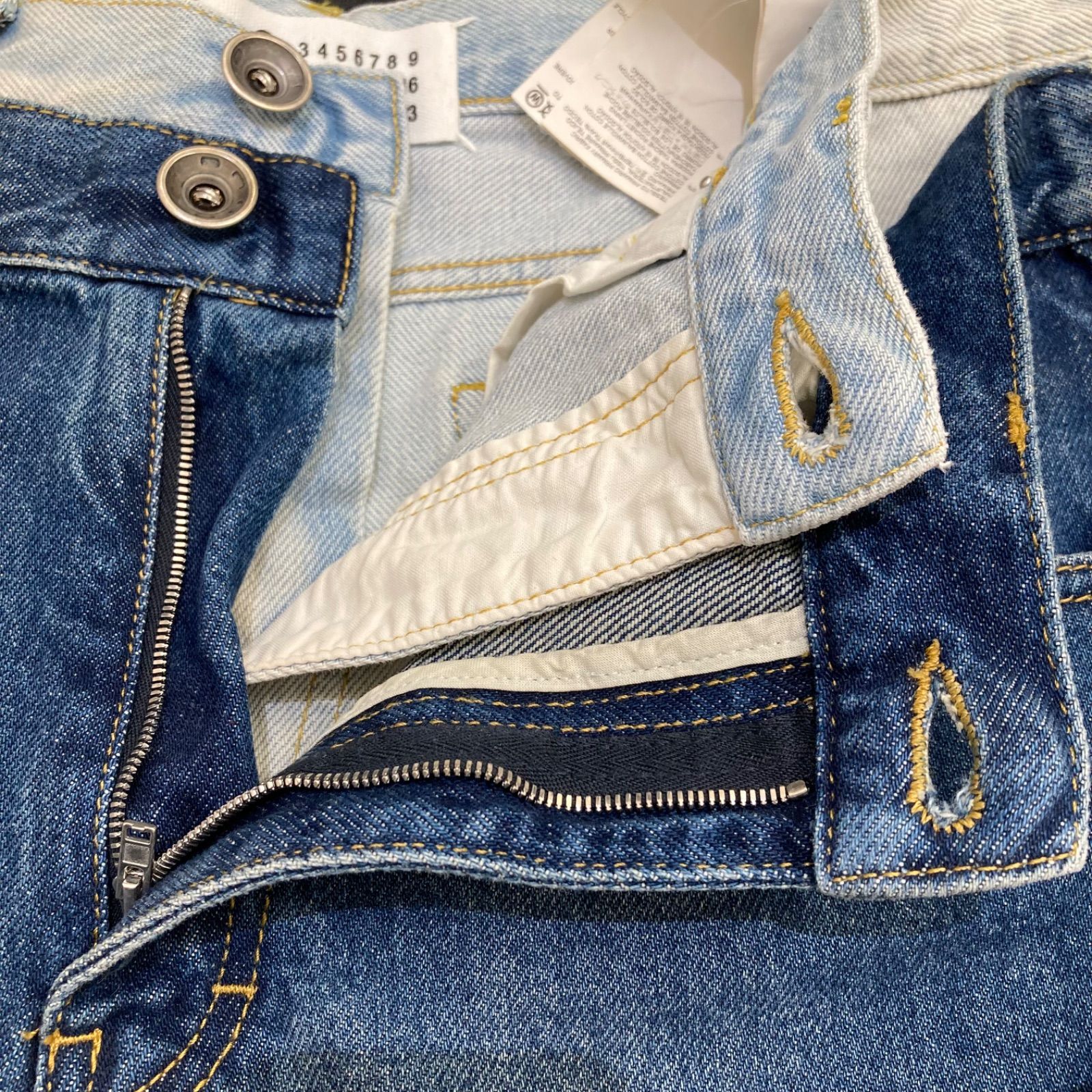 Maison Margiela メゾンマルジェラ イタリア製 Splicing Denim Pants 