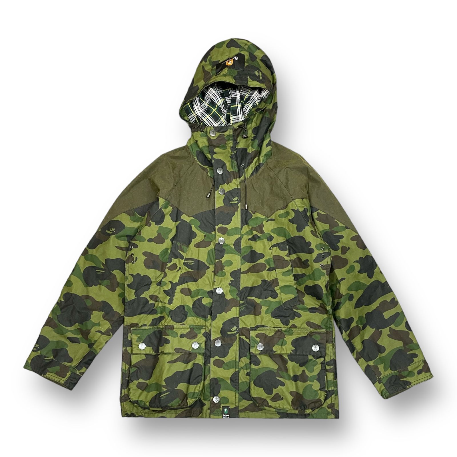 BARBOUR Ｘ BAPE® 1ST CAMO BEDALE サイズSバブアー