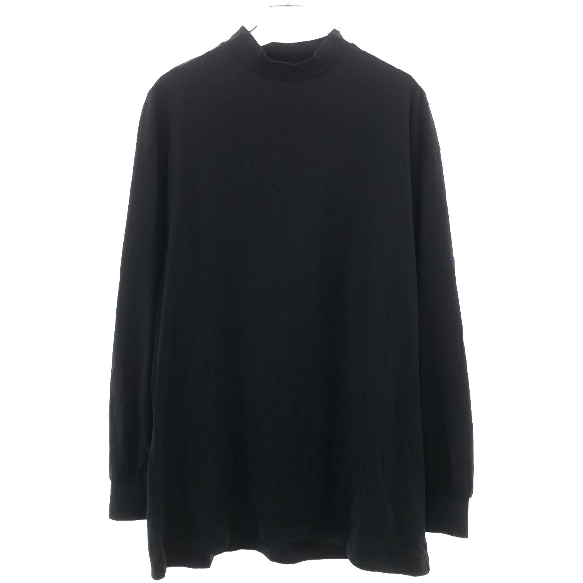 Y-3 ワイスリー MOCK NECK TEE モックネックロングスリーブTシャツ H44787 ブラック S