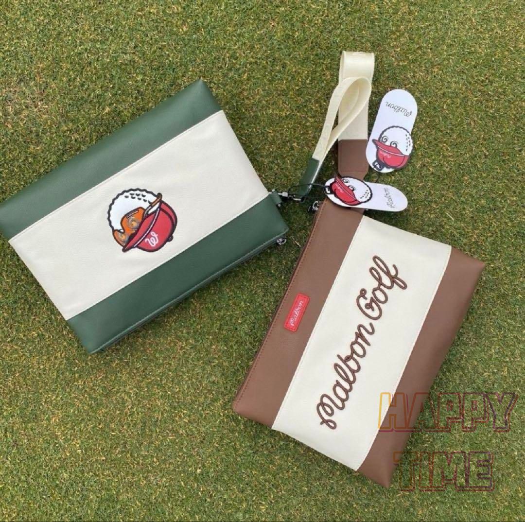 マルボン malbon ハンドバックゴルフバッグ ラウンドポーチ マルボンゴルフ malbon ハンドバッグ ゴルフバッグ ラウンドポーチ