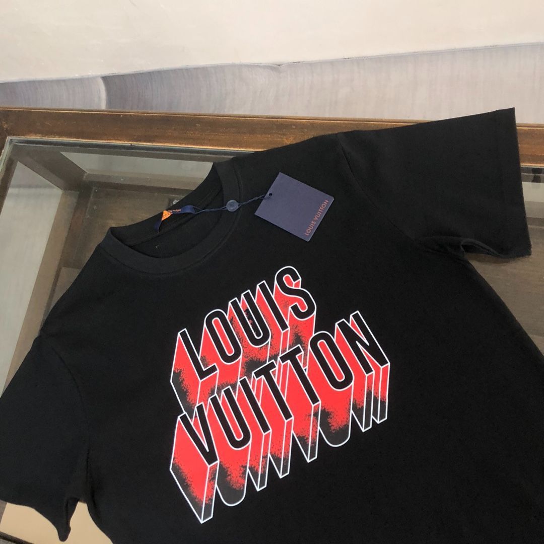 本日限定特価】Louis Vuitton 春夏 ロゴプリントTシャツ [本日