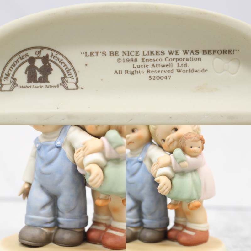 マーベルルーシーアトウェル陶器人形仲直りしましょ