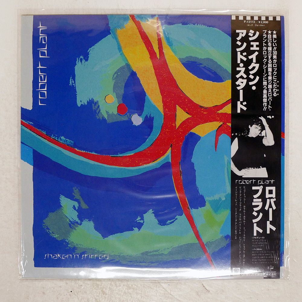 帯 国内盤 ROBERT PLANT/SHAKEN'N STIRRE/ES PARANZA P13113 LP